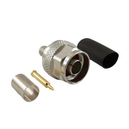 Conector N macho para Aircell-7 crimpar.