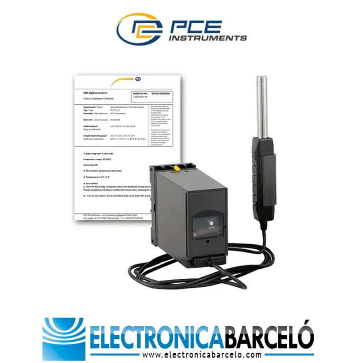Medición acústica / Sonómetro PCE-SLT-TRM-ICA incl. certificado de calibración ISO