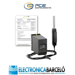 Medición acústica / Sonómetro PCE-SLT-TRM-24V-ICA incl. certificado de calibración