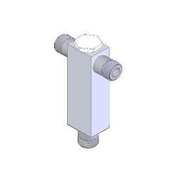 23CM2PRTPD - Enfasador de 2 antenas para 23 cm. Conector N Hembra.