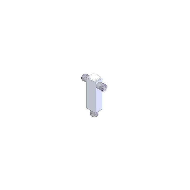 23CM2PRTPD - Enfasador de 2 antenas para 23 cm. Conector N Hembra.