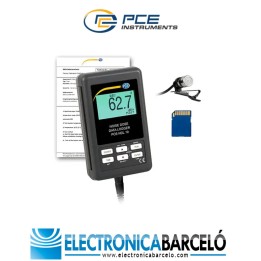 Medición acústica / Sonómetro PCE-NDL 10-ICA incl. certificado de calibración ISO