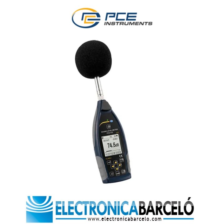 Medición acústica / Sonómetro PCE-432