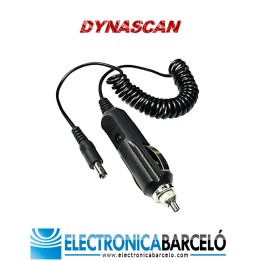 Cargador mechero 12V Dynascan R-77 / RD-5 / R-46 / DB-48 / DB-75 / LP-50 / LP-66 y EU-55