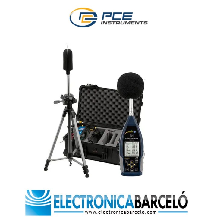 Medición acústica / Sonómetro PCE-430-EKIT