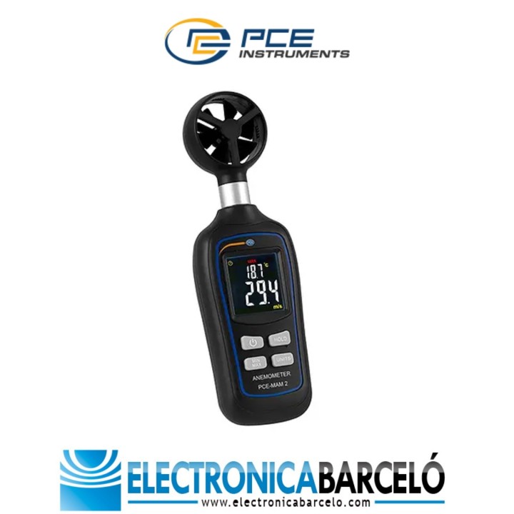 Medidor de viento mini PCE-MAM 2