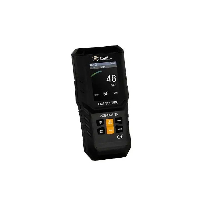 Medición ambiental / Medidor de radiación PCE-EMF 30