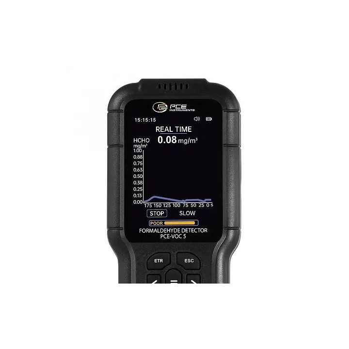 Medición ambiental / Detector de gas PCE-VOC 5