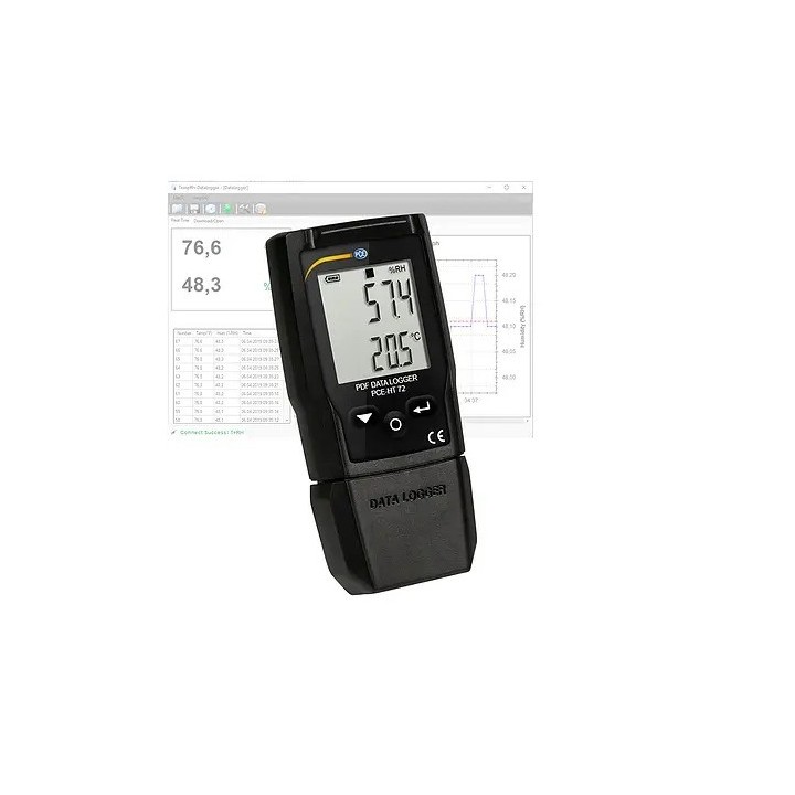 Medición ambiental / Termohigrómetro PCE-HT 72