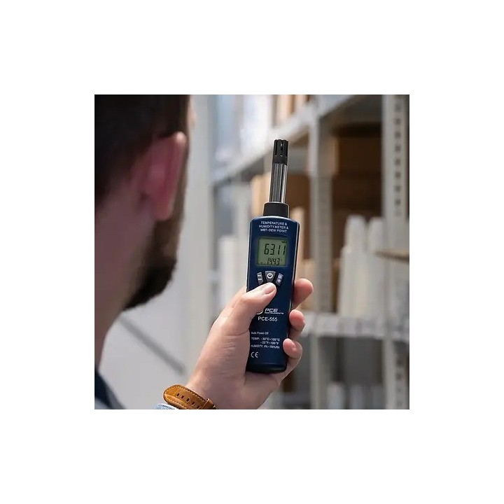 Medición ambiental / Termohigrómetro PCE-555