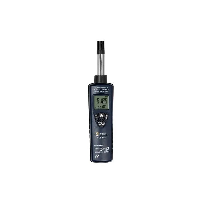 Medición ambiental / Termohigrómetro PCE-555