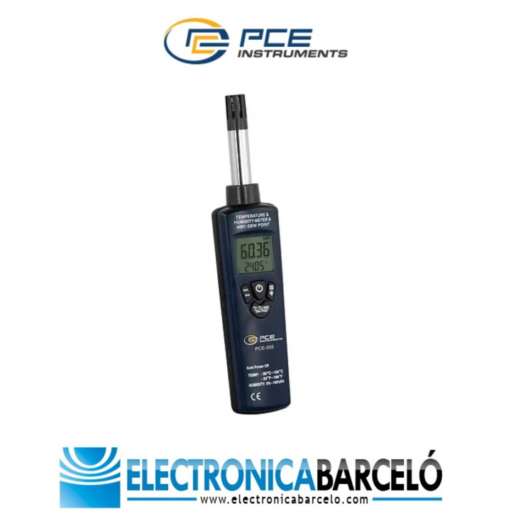 Medición ambiental / Termohigrómetro PCE-555