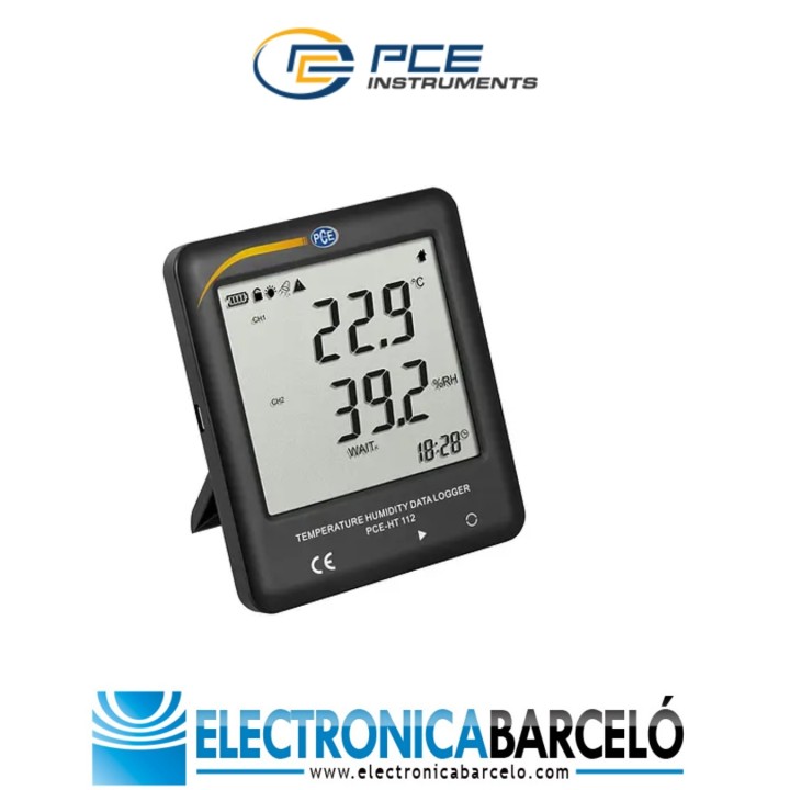 Medición ambiental / Termohigrómetro PCE-HT 112