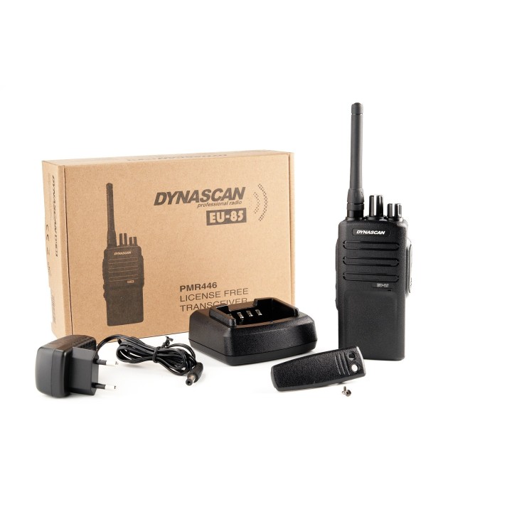 Pack 6 walkies DYNASCAN EU-85 + cargador múltiple