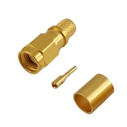 RP-SMA-155-M - CONECTOR SMA-R HEMBRA PARA H-155. CRIMPAR.