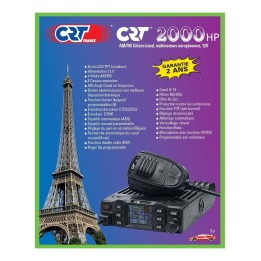 CRT 2000 HP EMISORA DE BANDA CIUDADANA CB 27 MHZ
