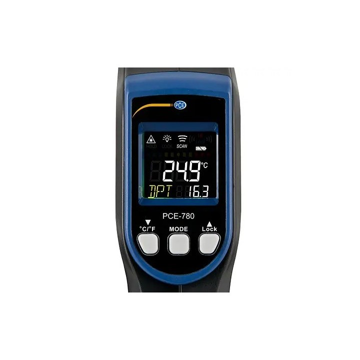 Medición ambiental / Termómetro infrarrojo PCE-780