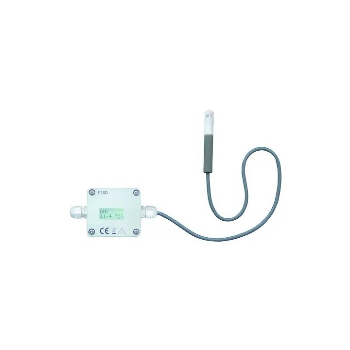 Medición ambiental / Transductor de temperatura serie PCE-P18D