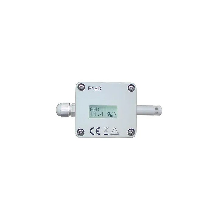 Medición ambiental / Transductor de temperatura serie PCE-P18D