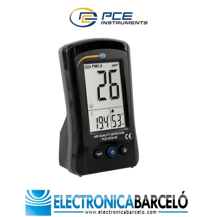 Medición ambiental / Contador de partículas PCE-RCM 05