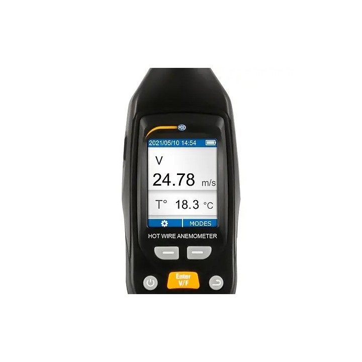 Medición ambiental / Anemómetro de hilo caliente PCE-423N