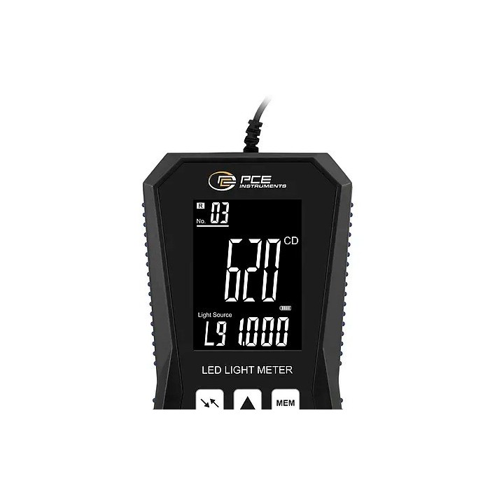 Medición ambiental / Medidor de luz LED PCE-LED 30