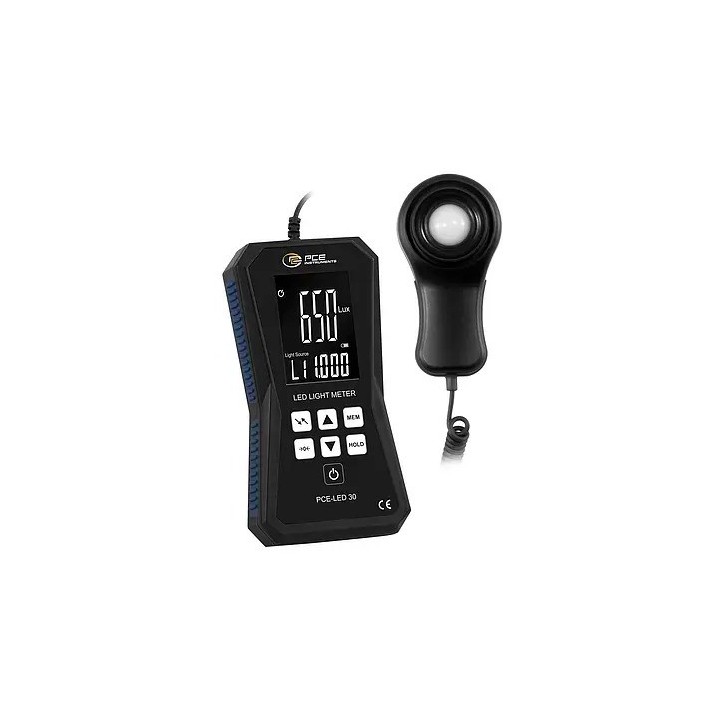 Medición ambiental / Medidor de luz LED PCE-LED 30
