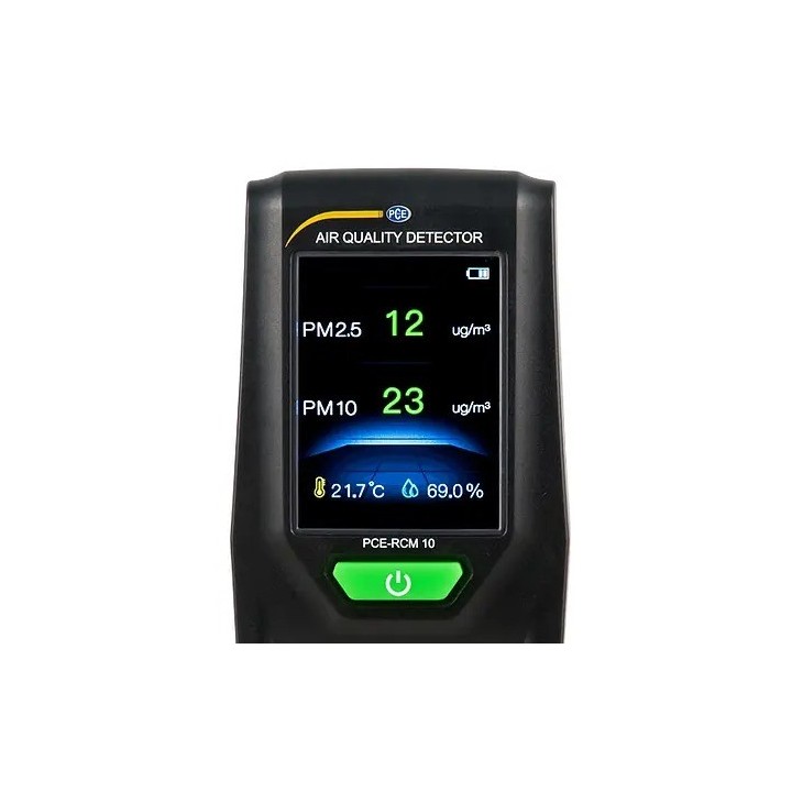 Medición ambiental / Contador de partículas PCE-RCM 10