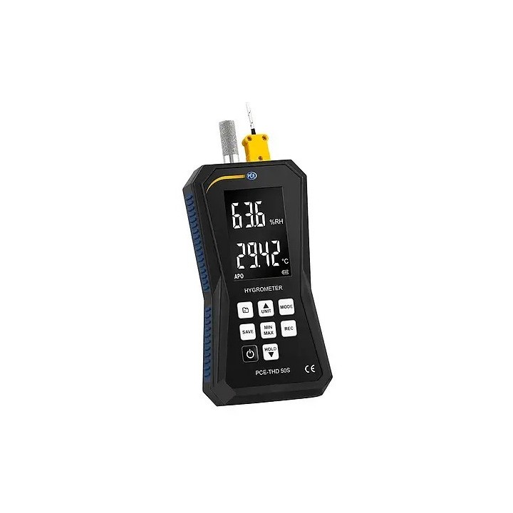 Medición ambiental / Termohigrómetro PCE-THD 50S incl. capuchón sinterizado