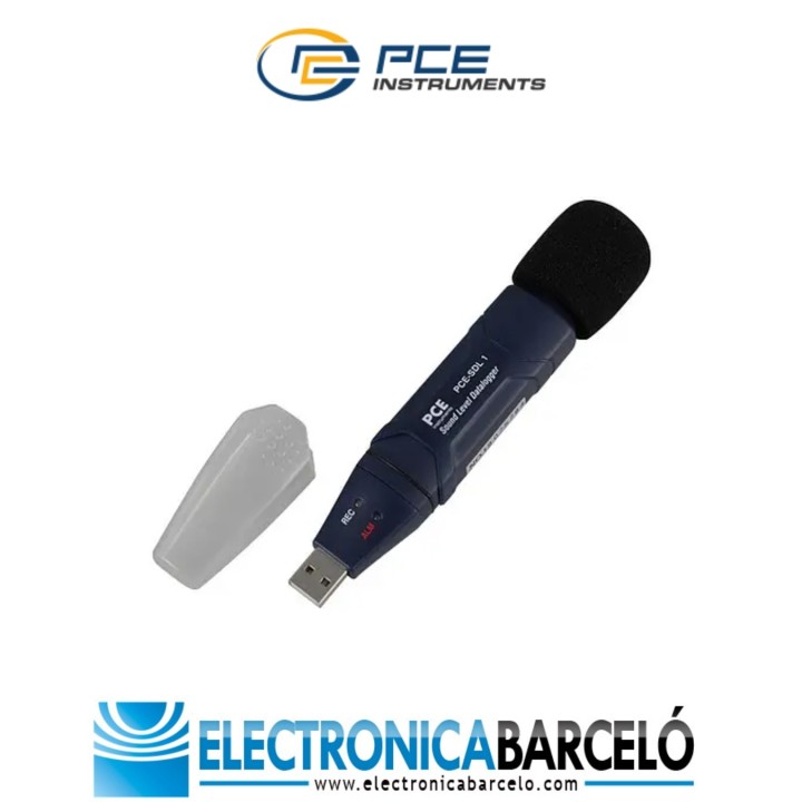 Medición ambiental / Decibelímetro USB PCE-SDL 1