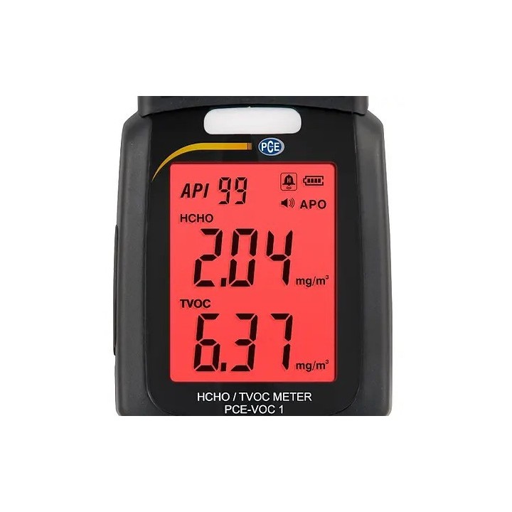 Medición ambiental / Detector de gas PCE-VOC 1