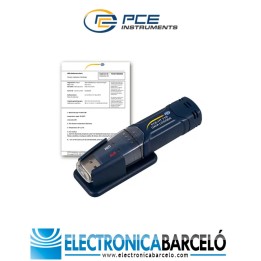 Medición ambiental / Termohigrómetro PCE-HT 71N-ICA incl. certificado calibración ISO