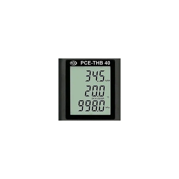 Medición ambiental / Termohigrómetro PCE-THB 40