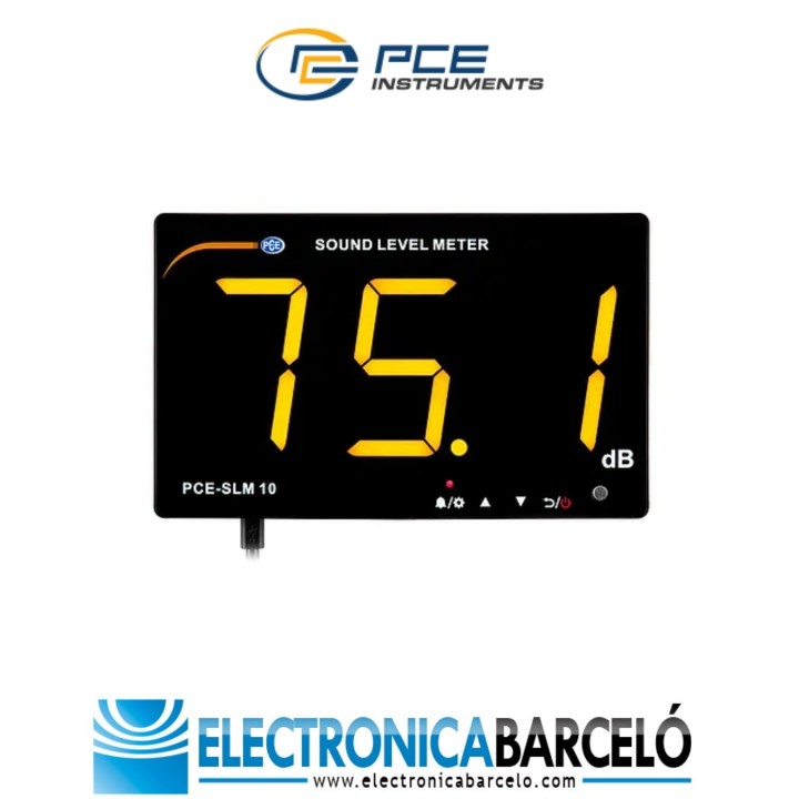 Medición ambiental / Medidor de sonido PCE-SLM 10
