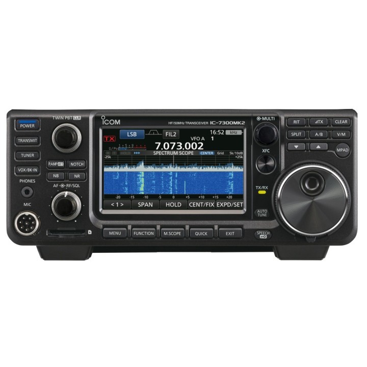 Icom IC-7300MK2 Emisora transceptor HF / 50 / (70) MHz 