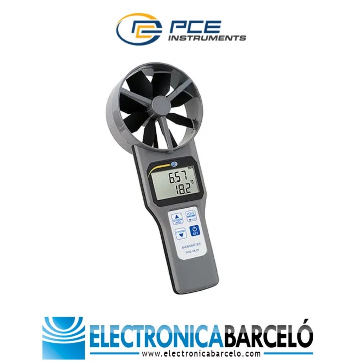 Medición ambiental / Termohigrómetro PCE-VA 20