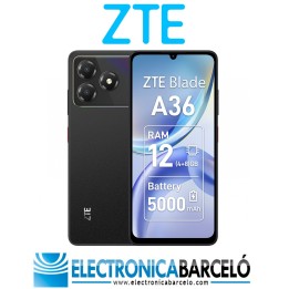 ZTE BLADE A36 6,75" HD+ 4+8GB/64GB 5MP/8MP NEBULA BLACKZTE BLADE A36 6,75" HD+ 4+8GB/64GB 5MP/8MP NEBULA BLACK