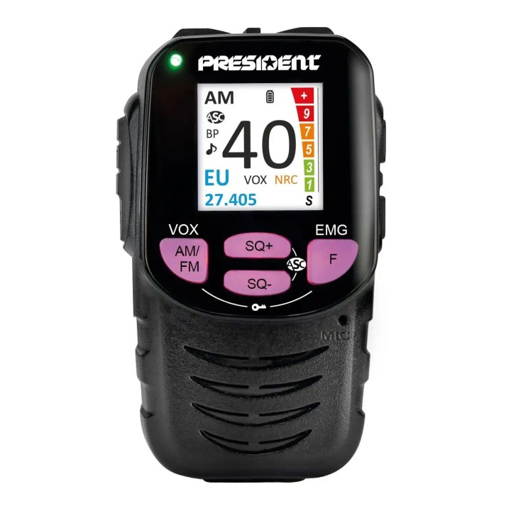 PRESIDENT WILLIAM II EMISORA DE CB 27MHZ AM/FM 12/24V 