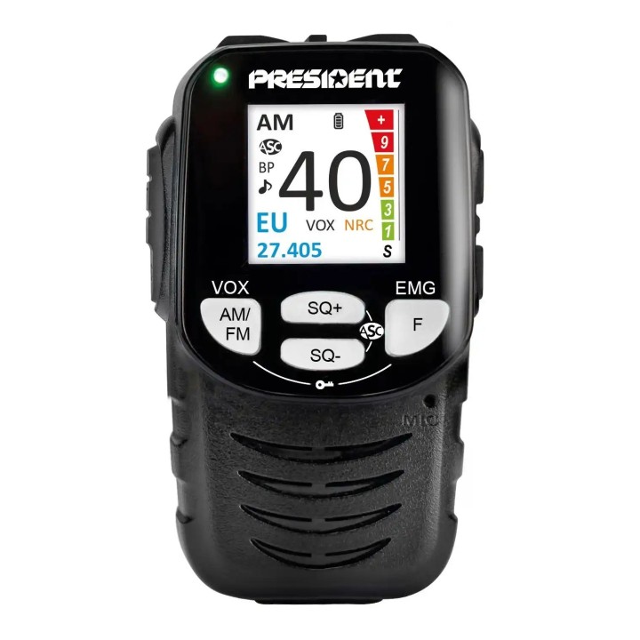 PRESIDENT WILLIAM II EMISORA DE CB 27MHZ AM/FM 12/24V 