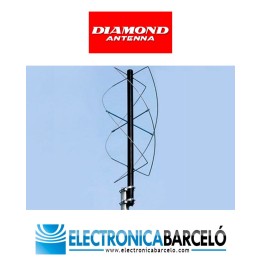 DIAMOND DP-KE137 Antena de recepción satélites meteorológicos NOAA & ACARS