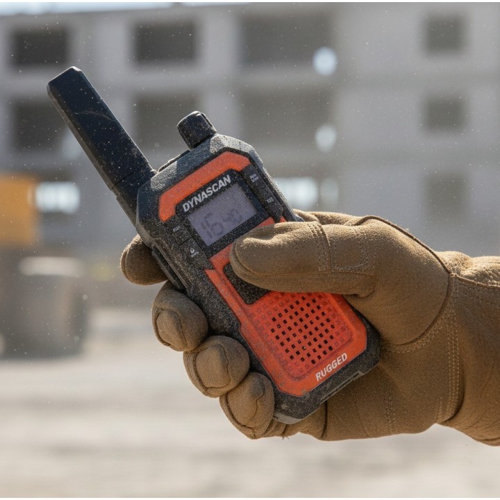 Dynascan RUGGED Walkie-talkie resistente PMR-446