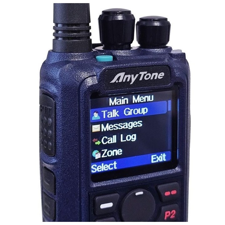 AnyTone AT-D890UV Walkie doble banda DMR, BT, GPS y APRS