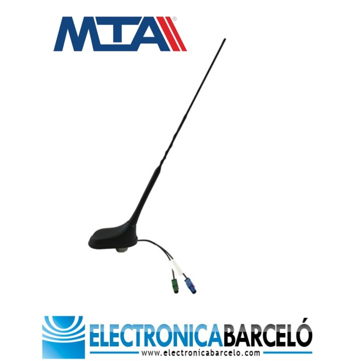 Antena móvil combinada VHF/GPS