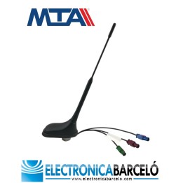 Antena móvil combinada UHF/GPS/GSM