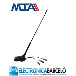 Antena móvil combinada VHF/GPS/GSM