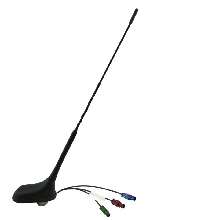Antena móvil combinada VHF/GPS/GSM