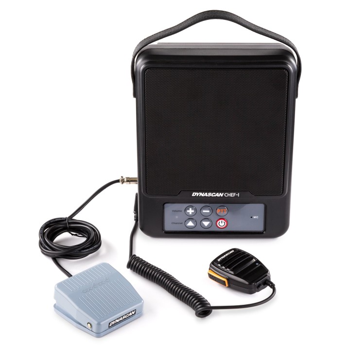Dynascan CHEF-1 Emisor-receptor PMR-446 con pedal para cocina