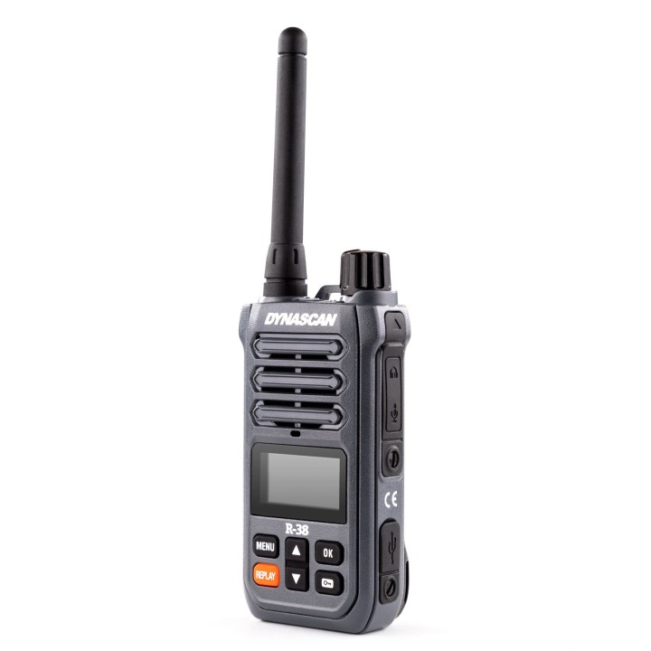 Dynascan R-38 Walkie-talkie Profesional Uso libre PMR-446 IP67