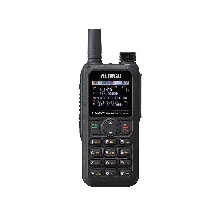 Alinco DJ-W70HE Walkie Doble Banda radioaficionado