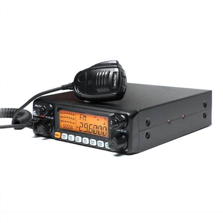 ANYTONE AT-5555N II - Emisora de 10 metros  AM/FM/SSB+RECEPCION DE 136 A 174 MHZ+CTCSS Y DCS 
